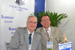 Aristides (Presidente da SKAL-SP) e Hernani de Castro Júnior (Convention & Vistors Bureau-BH)