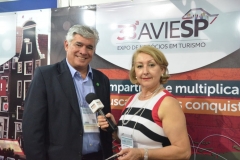 Marcelo Matera (Presidente da AVIESP-SP) e Rita Minami