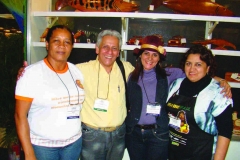 Raimunda Barbosa (Ger. Geral da Casa do Artesão do Est. do Amapá), José Carlos, Suelymar, e Ana Claudia P.T. Penaforte