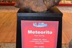 Meteorito encontrado em Campo Del Cielo e Santiago Dell Estero - Argentina