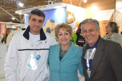 José Antônio (Secretário de Turismo de Taubaté), Rita Minami e José Carlos