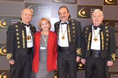 Gérard R. Jean Bourgeaiseau, Rita Minami, José Wagner Ferreira e  Dr. Mario Carlos Beni