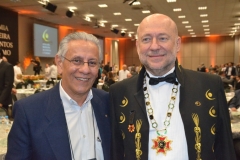 José Carlos, ao lado de Sergio Medina Pasqualin (Presidente da Academia Brasileira de Eventos e Turismo)