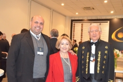 Roberto Gracioso (WZ Hotéis), Rita Minami (Turismo em Pauta) e Adenauer Góes (Secretário de Estado de Turismo do Pará)