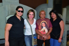 Daniella, Sandra, Dona Eulália e Susy Cordova