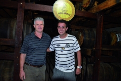 José Afonso Maioschi (proprietário) e Thiago