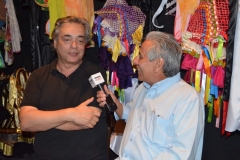 José Carlos entrevistando José Rubens Chachá (ator global, diretor e escritor)