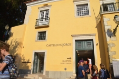 Bilheteria e loja do Castelo de São Jorge, em Lisboa - Portugal