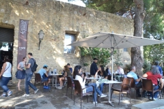 Café, no Castelo de São Jorge, em Lisboa - Portugal