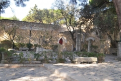 Visão do Jardim Romântico do Castelo de São Jorge (2)