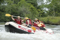 A viagem é pura adrenalina