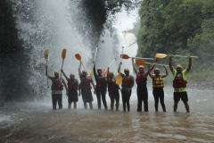 Foto oficial antes de começar o rafting