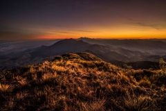 Entardecer na Serra da Mantiqueira