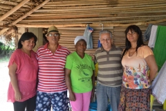 Suzy Cordova, Jhoary Proença, Justina Ferreira da Silva, José Carlos e Joacy Proena