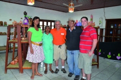 Jacy Proença, Alice, José Carlos, Jhoary e Tiago