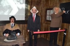 Charlie Chaplin, Alberto Santos Dumont e Albert Einstein