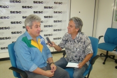 José Carlos entrevistando o astronauta Marcos Cesar Pontes (5)