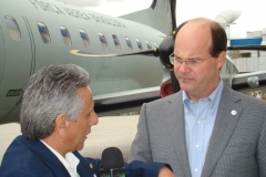 José Carlos e Frederico F. Curado (presidente da Embraer) (2)