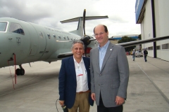 José Carlos e Frederico F. Curado (presidente da Embraer)2