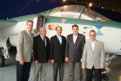 Ney Pasqualini, Felipe Cury, Paulo Skaf, Almir Fernandes e Nerino