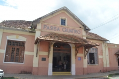 Entrada da Estação de Passa Quatro (MG)