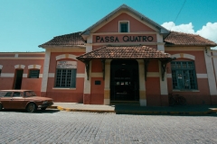 Estação de trem da cidade de Passa-Quatro