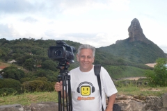 José Carlos no mirante da Fortaleza Nossa Senhora dos Remédios