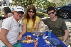 Laércio, Luciene e Gustavo