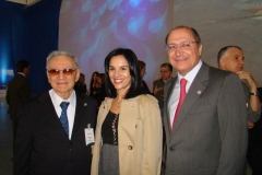 Ozires Silva, Lu Alckmin e Geraldo Alckmin