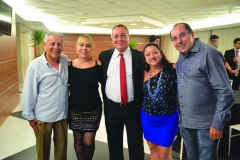 José Carlos, Marlene Amadei, Carlos Casoti, Giane Ribeiro e José Carlos