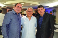 José Carlos (Matos & Monteiro), José Carlos (Revista e TV Empresas do Vale )e Antônio Matos (Matos & Monteiro)