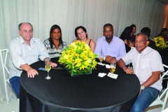 Luis Savian, Alice, Jaqueline, Geraldo e Marcos