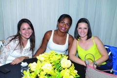 Vanessa, Tamara Pereira e Daniela Azevedo