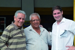 José Carlos, Jacinto Ferraz (popular canário) e Tiago, na cidade N. S. do Livramento