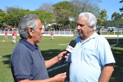 José Carlos entrevistando José Astolphi (ex-árbitro de Futebol da década de 60)