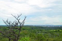 Visão do Serrado, visto de cima do Parque Estadual da Serra de  Caldas Novas (GO