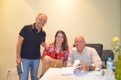 Paulo, Márcia e José Eugenio Guisard Ferraz