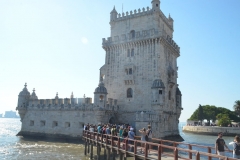 Visão da Torre de Belém em Lisboa - Portugal