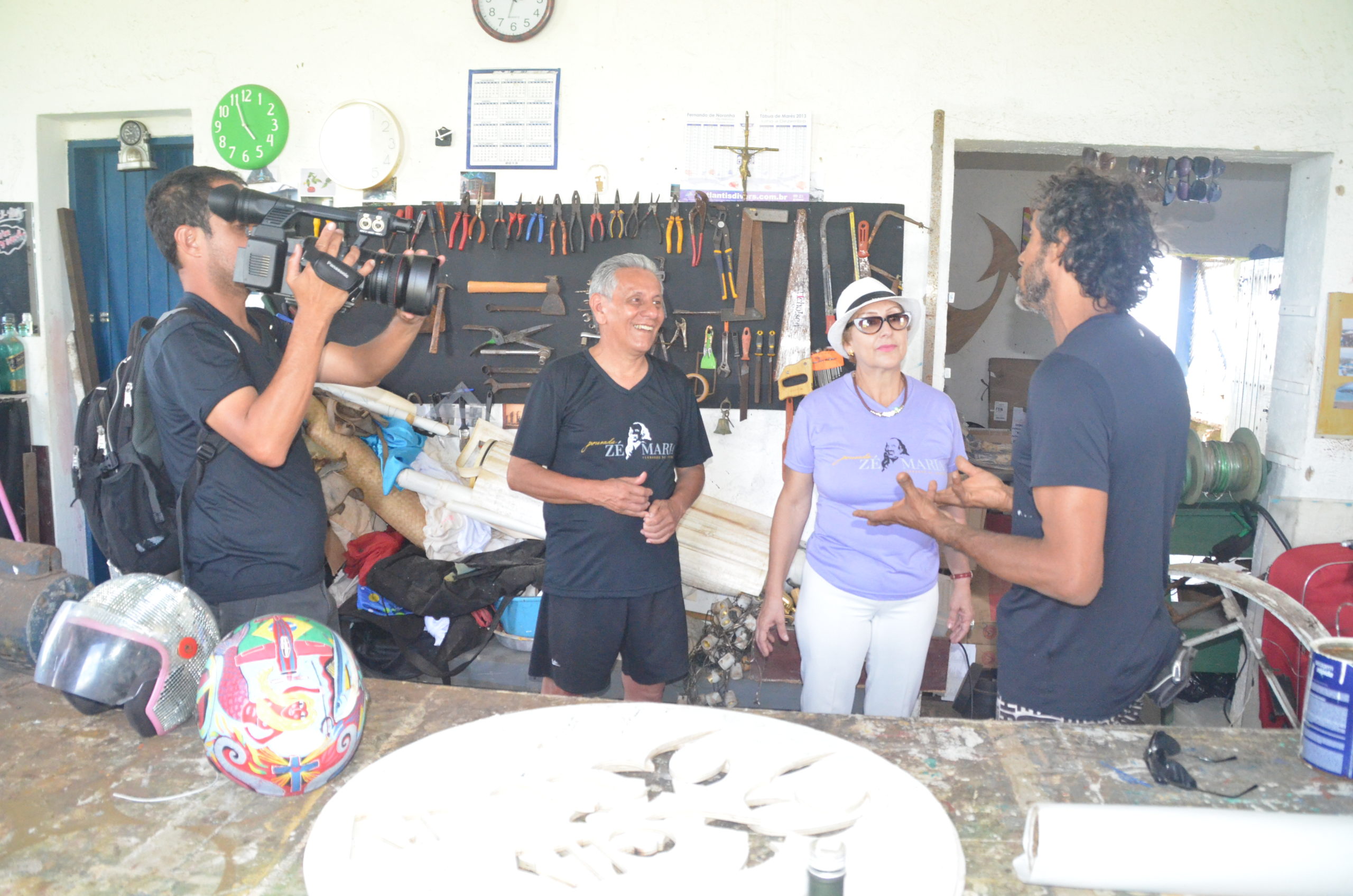 Rock Lima: artista plástico de Fernando de Noronha (PE)